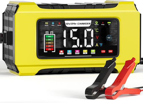 15a car battery - car, charger