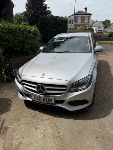 Mercedes c220 2015 silver - mercedes,